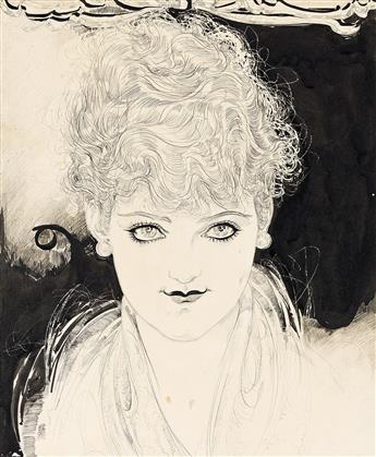 NELL BRINKLEY (1886 - 1944) Brinkley Girl portrait.